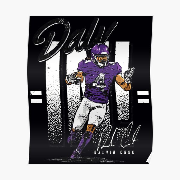 Dalvin Cook Minnesota Vikings #33 Men's Purple XL Jersey