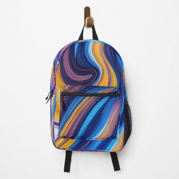 Item preview, Abstract 07 - Enchanted Swirls - Yellow Blue Purple designed and sold by Artekinium.