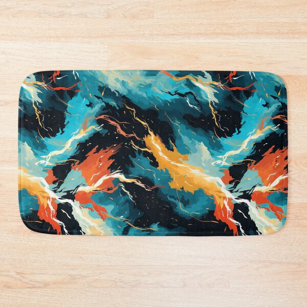 Item preview, Thunder Inspired Minimalist Art designed and sold by NatureArtDecor.