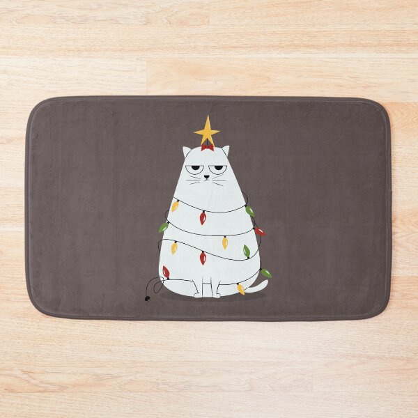 Item preview, Grumpy Christmas Cat designed and sold by AdellaHoeger.