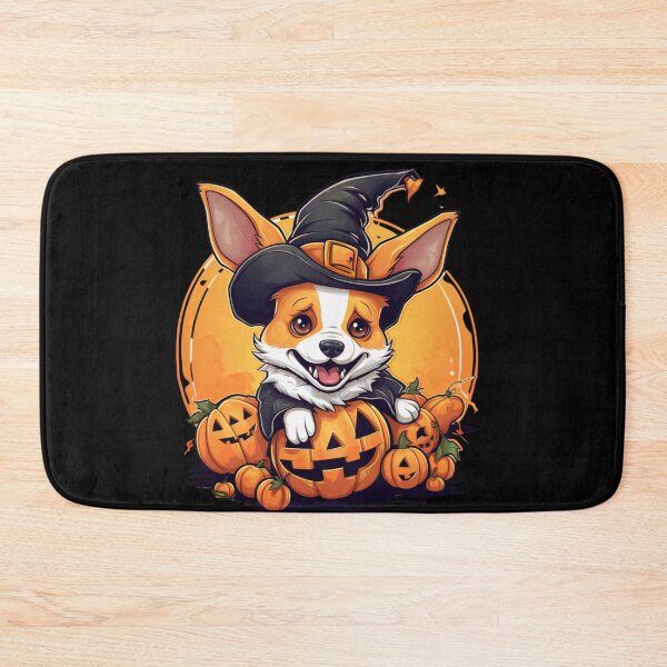 Item preview, Pumpkin Corgi Halloween Cute Corgi in Pumpkin Costume designed and sold by ArtFromBeyond.