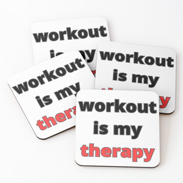 Item preview, Workout is my therapy designed and sold by Mvcias.
