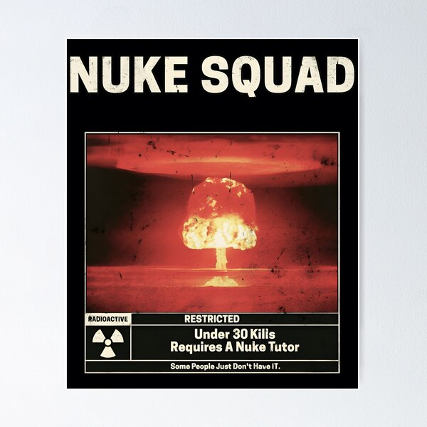 Artikel-Vorschau von Nuke Squad Warzone, designt und verkauft von squlxzupjft31.