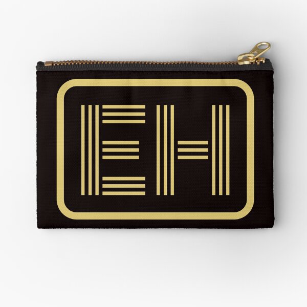 Item preview, EH Initials Gold Geometric Letters designed and sold by Jeallan Designs.