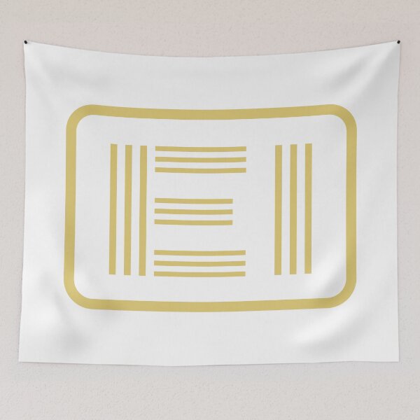 Item preview, EI Initials Gold Geometric Letters designed and sold by Jeallan Designs.