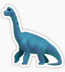 blue dino emoji Sticker