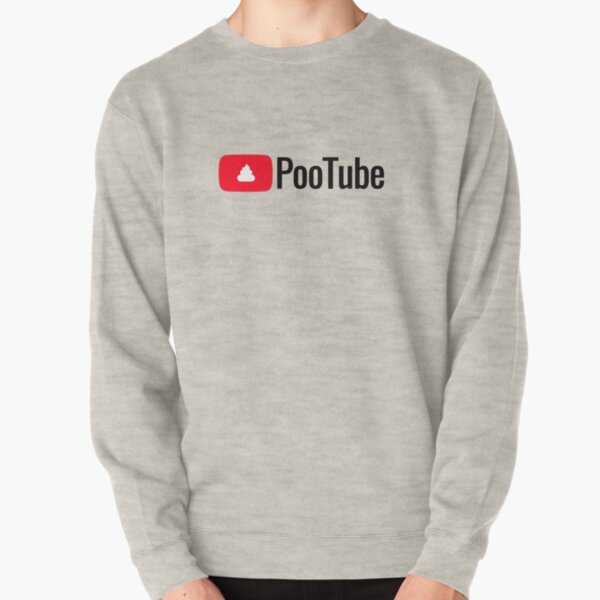 In Those Awkward Social Moments, Reach For PooTube - Reliable & Rewarding! Pullover Sweatshirt