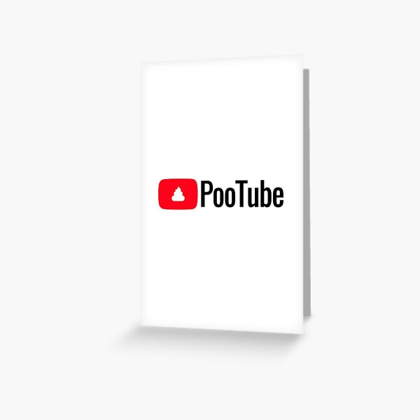 In Those Awkward Social Moments, Reach For PooTube - Reliable & Rewarding! Greeting Card