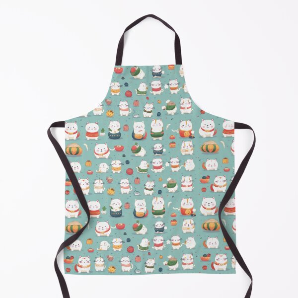 Item preview, Cute Kid Cat Pattern seamless designed and sold by warayut.
