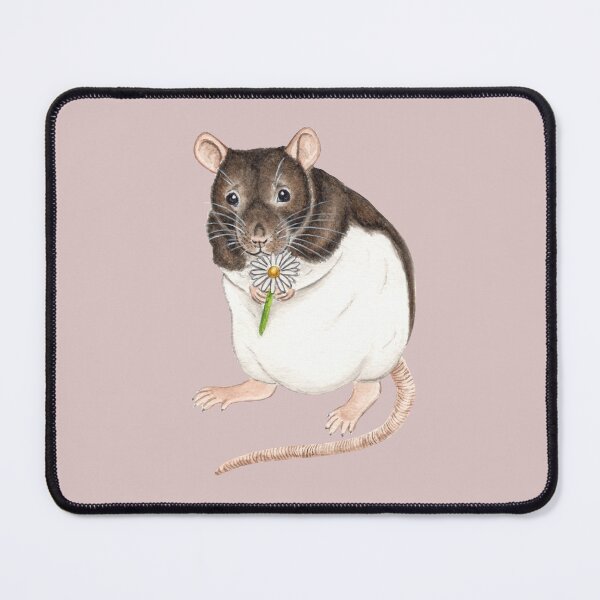 Item preview, Hooded Rat with Daisy designed and sold by WolfySilver.