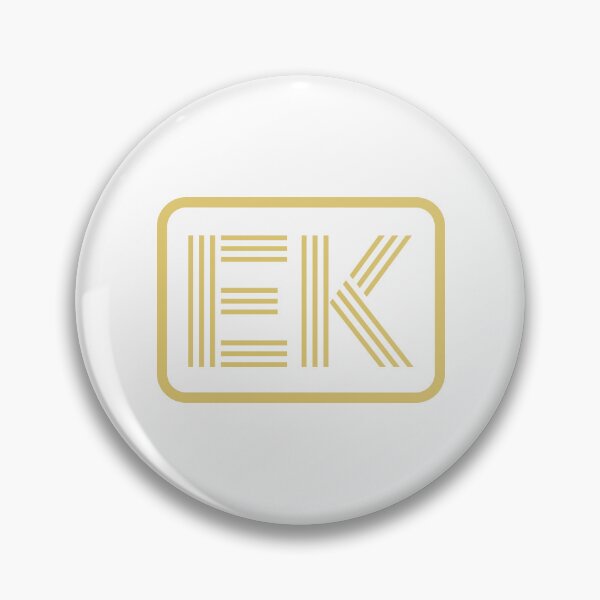 Item preview, EK Initials Gold Geometric Letters designed and sold by Jeallan Designs.