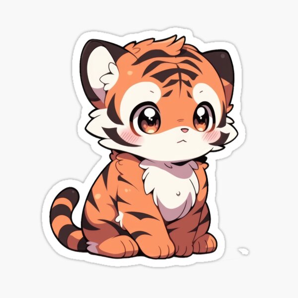 Item preview, Cute little baby tiger designed and sold by SundayDonuts.