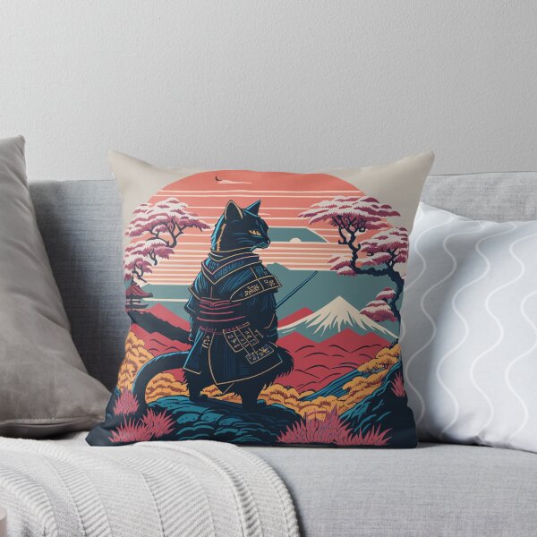 Item preview, Samurai cat designed and sold by Aesthetic-Verse.