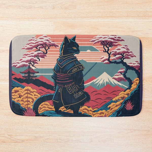 Item preview, Samurai cat designed and sold by Aesthetic-Verse.