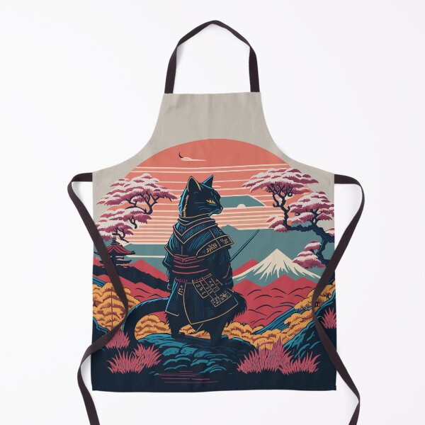 Item preview, Samurai cat designed and sold by Aesthetic-Verse.