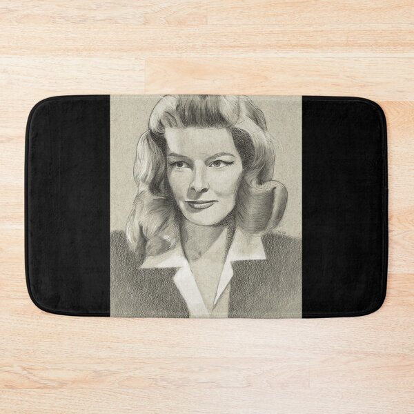Item preview, Katharine Hepburn Portrait Drawing designed and sold by Ian  Oz.
