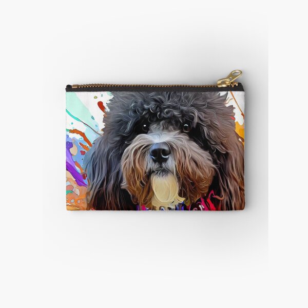 Item preview, Portuguese Water Dog Splash Art designed and sold by The Digital Compass.