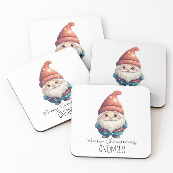 Item preview, Feliz Navidad gnomos Lindo gnomo navideño con sombrero rojo designed and sold by Inktown.