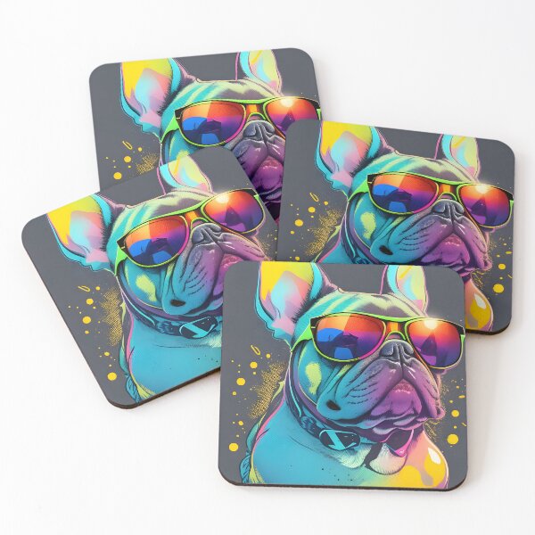 Item preview, French Bulldog With Glasses | No.2 designed and sold by soliduxo.