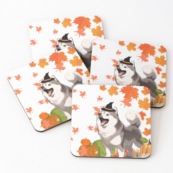 Aperçu de l'œuvre Husky d'automne créée et vendue par LunarDogs.
