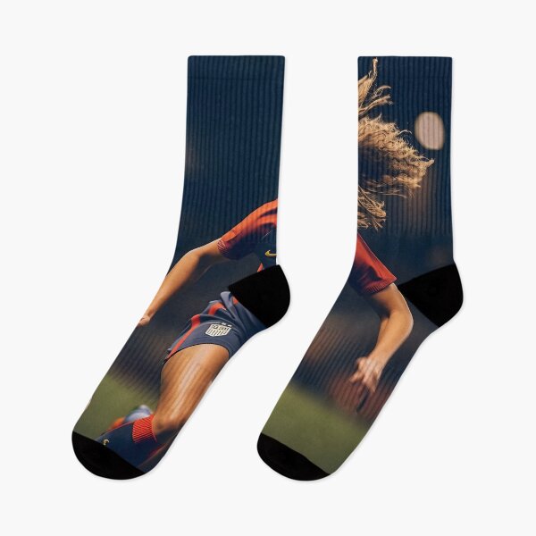 Item preview, Solo Woman Playing Soccer Action Shot designed and sold by dcrc.
