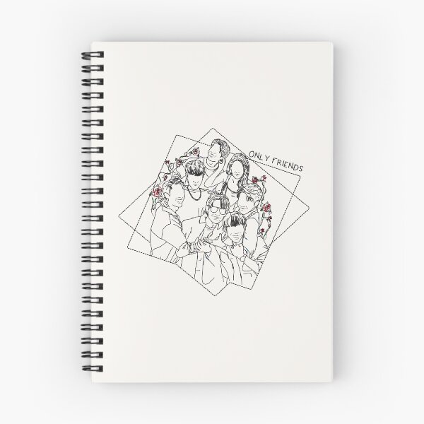 Item preview, only friends the series lineart poster | first kanaphan | khaotung thanawat | force jiratchapong | book kasidet | neo trai | mark pakin | lookjun bhasidi designed and sold by Pinu92.