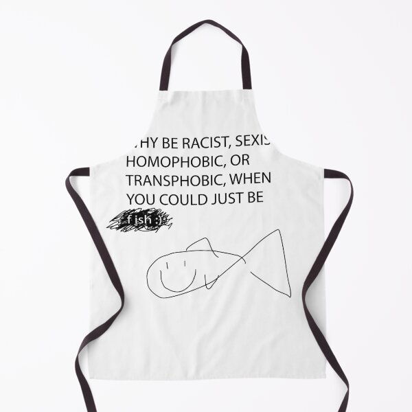 Item preview, fish black text designed and sold by estrogendered.