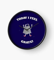 Feel Grate! Clock