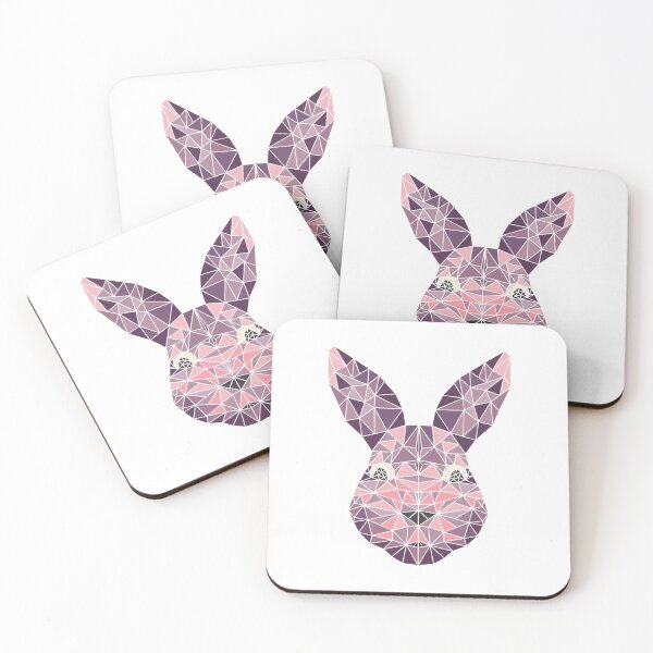Item preview, Rabbit Polygonal Art. Low Poly Design. designed and sold by AnnaVioletStore.