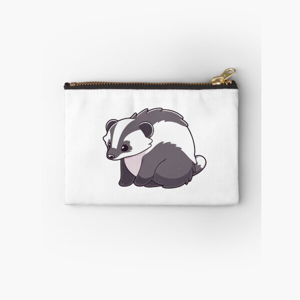 Item preview, Cute black and white badger designed and sold by SundayDonuts.