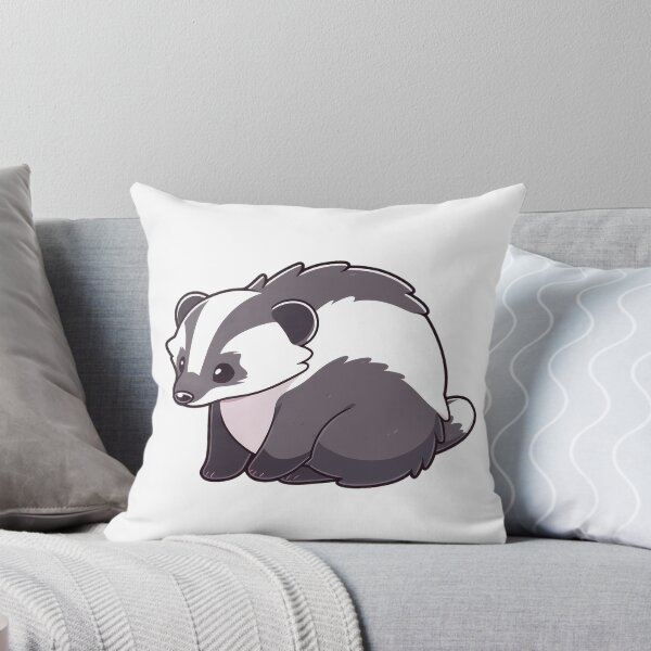 Item preview, Cute black and white badger designed and sold by SundayDonuts.