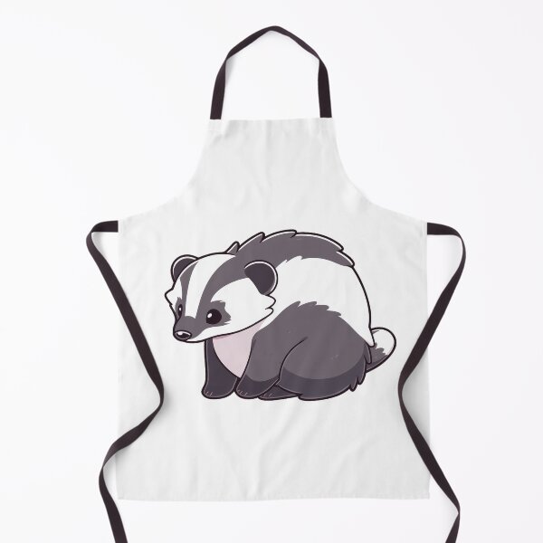 Item preview, Cute black and white badger designed and sold by SundayDonuts.
