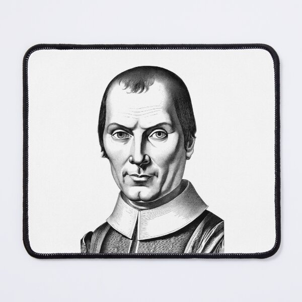 Item preview, Portrait of Machiavelli designed and sold by NTGUILTY.