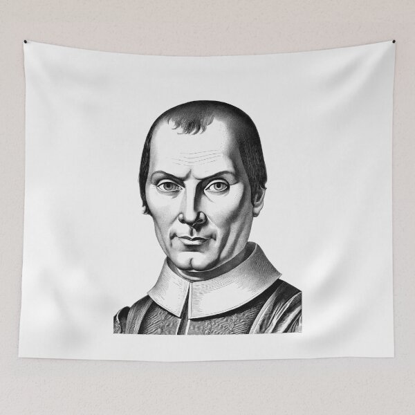 Item preview, Portrait of Machiavelli  designed and sold by NTGUILTY.