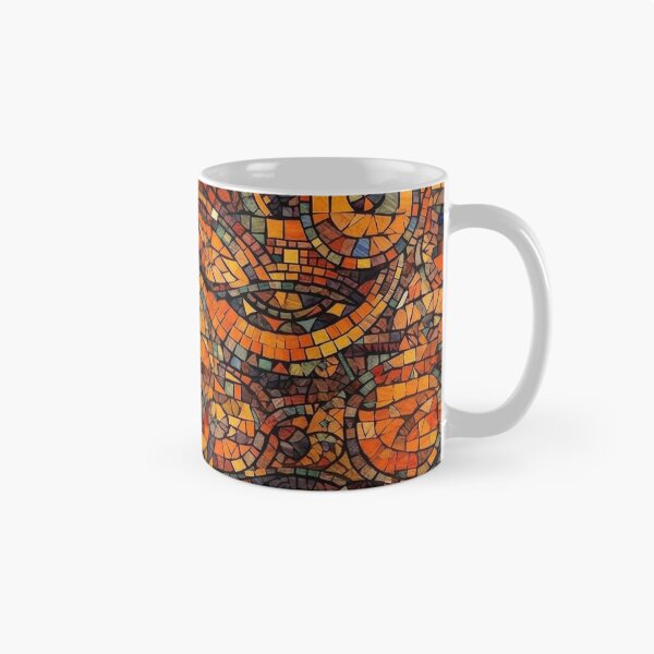 Item preview, Autumn Colors Mosaic Seamless Pattern designed and sold by Offsite.
