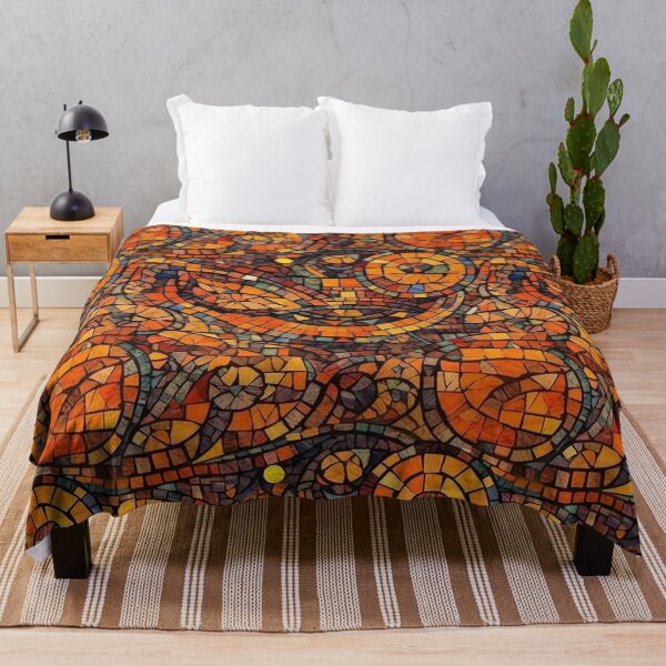 Item preview, Autumn Colors Mosaic Seamless Pattern designed and sold by Offsite.