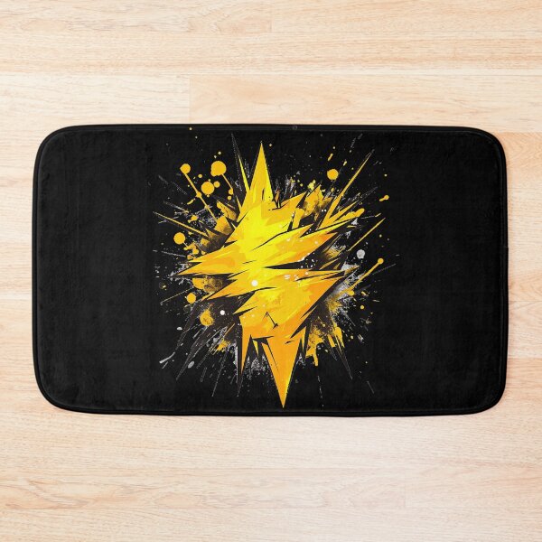 Item preview, Thunder Inspired Minimalist Art designed and sold by NatureArtDecor.
