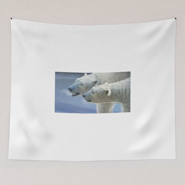 Item preview, brothers on ice polar bears designed and sold by R Christopher  Vest.