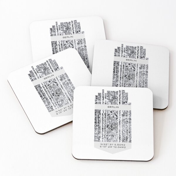 Item preview, GERMANY Berlin - Latitude/Longitude designed and sold by ALLesROUNDER.