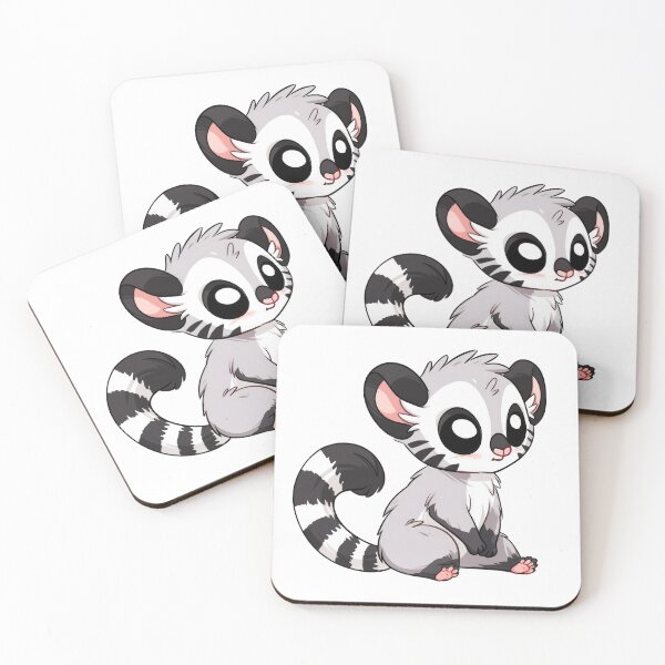 Item preview, Cute little lemur designed and sold by SundayDonuts.