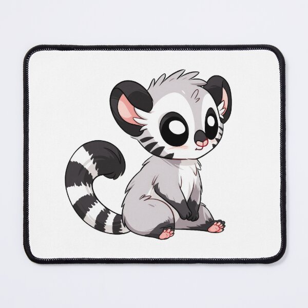 Item preview, Cute little lemur designed and sold by SundayDonuts.