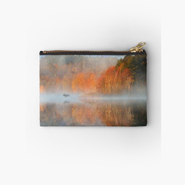 Item preview, leverett pond sunrise with moose designed and sold by R Christopher  Vest.