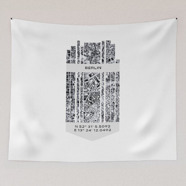 Item preview, GERMANY Berlin - Latitude/Longitude designed and sold by ALLesROUNDER.