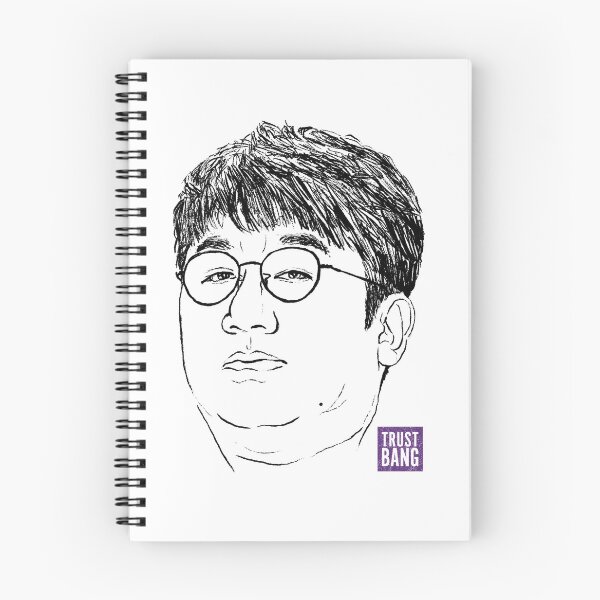 Item preview, In Bang Si-hyuk we trust - portrait designed and sold by fortissimotees.