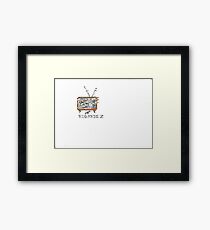 tHE mediaL Plan Framed Print