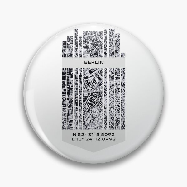 Item preview, GERMANY Berlin - Latitude/Longitude designed and sold by ALLesROUNDER.