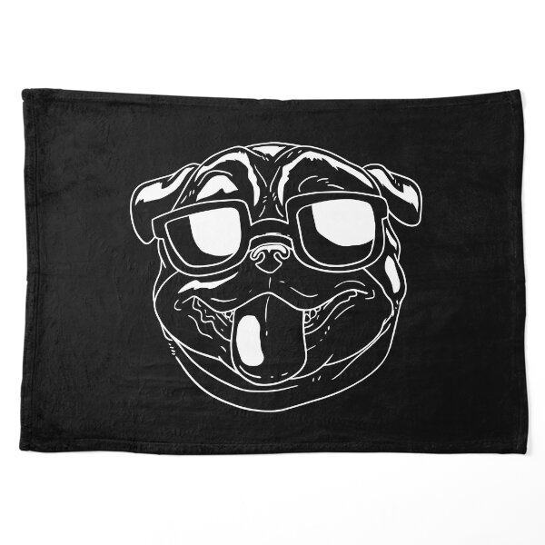 Pug Sunglasses Dog Owner Art Print for Sale by Mealla