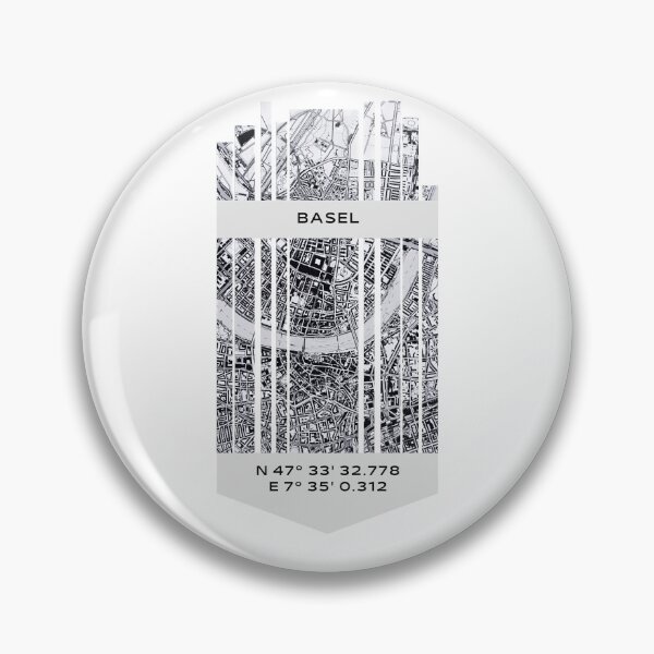 Item preview, SWITZERLAND Basel - Latitude/Longitude designed and sold by ALLesROUNDER.