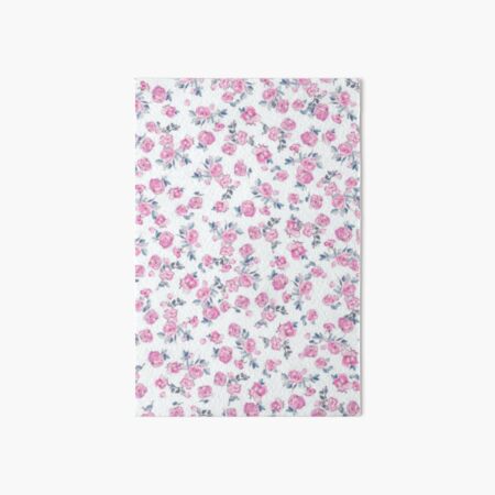 Pink & Mint Metallic Floral Tissue Paper