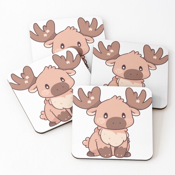 Item preview, Simple drawn reindeer designed and sold by SundayDonuts.